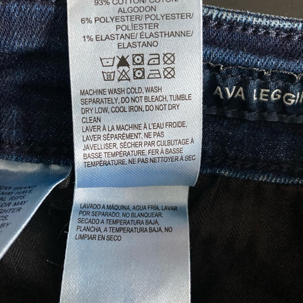 Lucky Brand Ava jeggings 10/30 - Picture 7 of 11